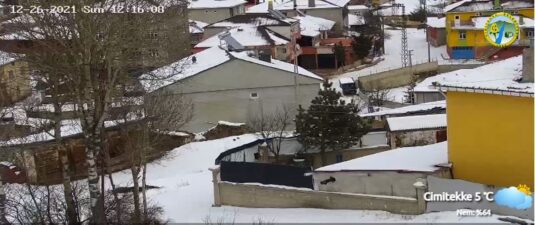 Tokat Reşadiye Cimitekke Kasabası Canlı Mobese İzle