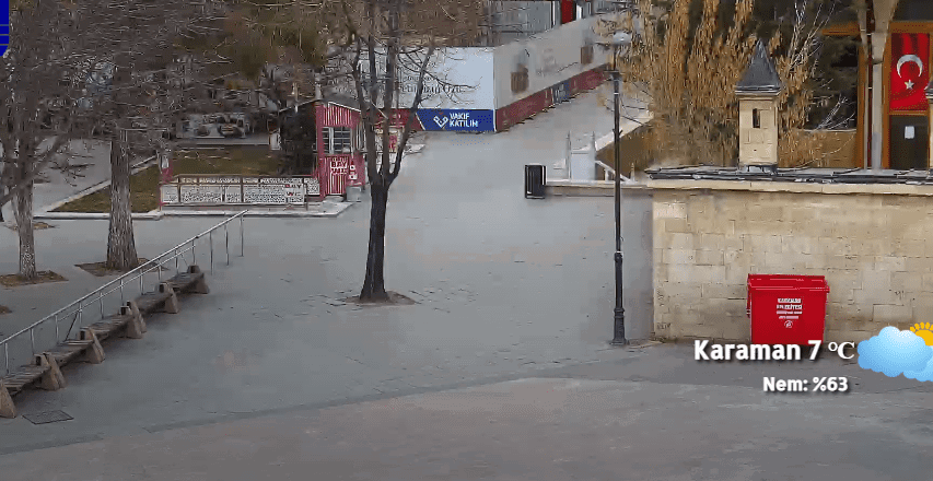 Karaman Demokrasi Meydanı Canlı Mobese izle