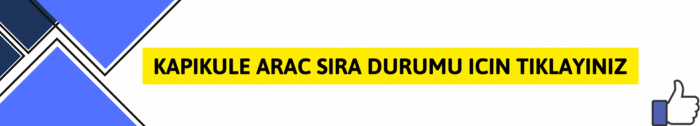 Kapıkule Sınır Kapısı Sıra Durumu Canlı izle - Canlı Kamera Görüntüsü