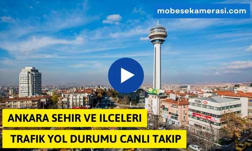 Ankara Altındağ Trafik Durumu Yol Yoğunluk Haritası