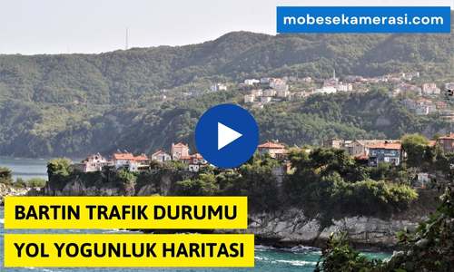 Bartın Merkez Trafik Durumu Yol Yoğunluk Haritası
